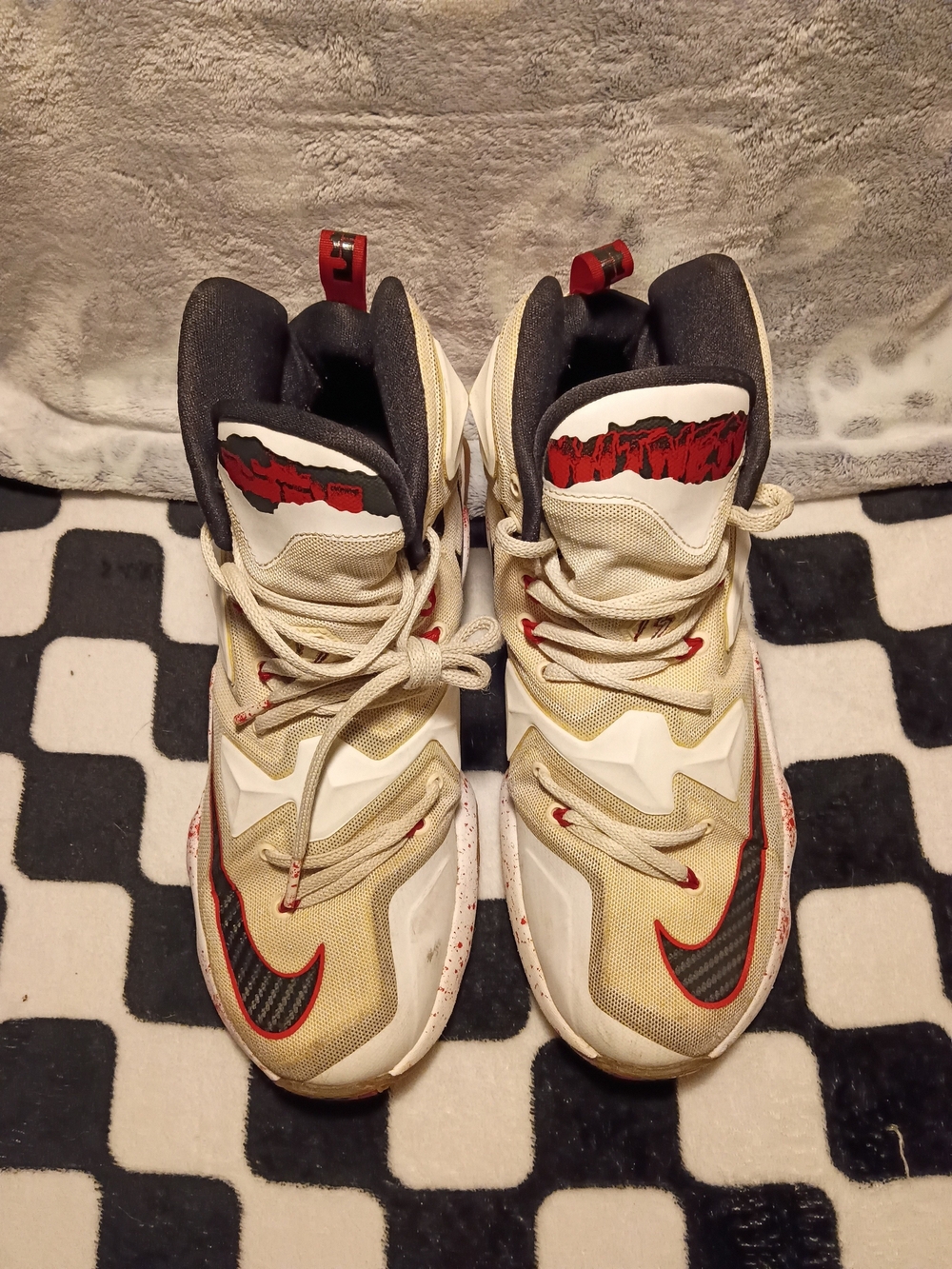 🔥 Nike LeBron 13 "Friday the 13th" (Horror Flick) – Men's Size 8 🔥